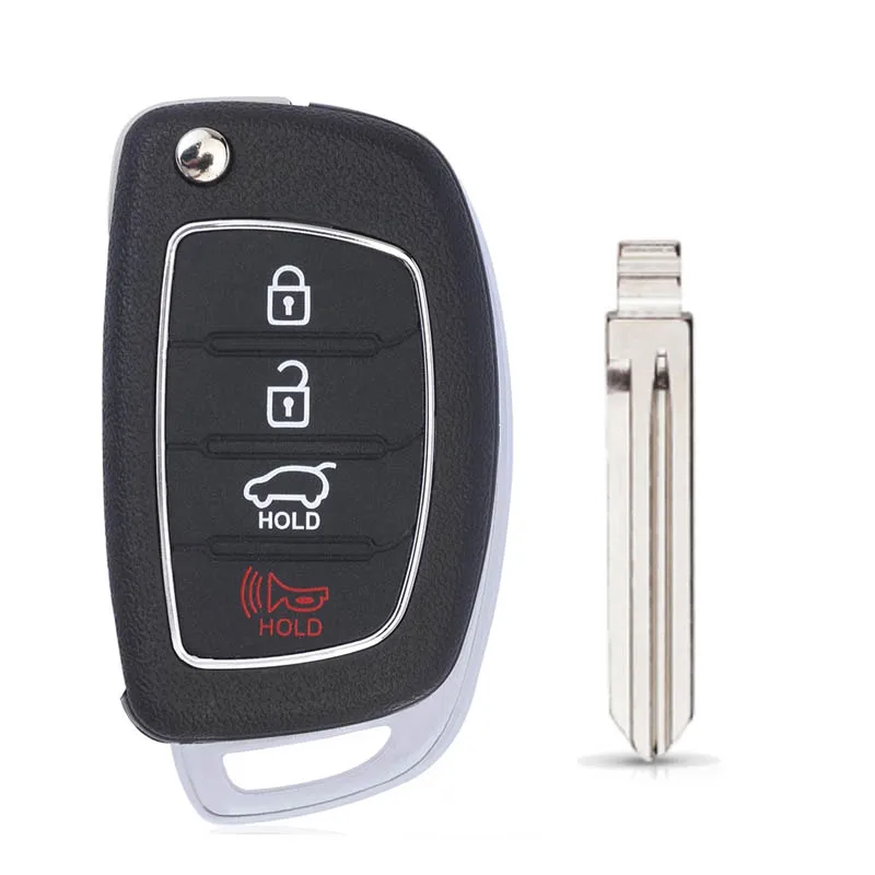 

CN020119 FCCID 95430-M4000 после продажи для Hyundai Creta 2016 дистанционный флип-ключ с 433MZ 4D60 80 бит 4 кнопки для рынка Бразилии