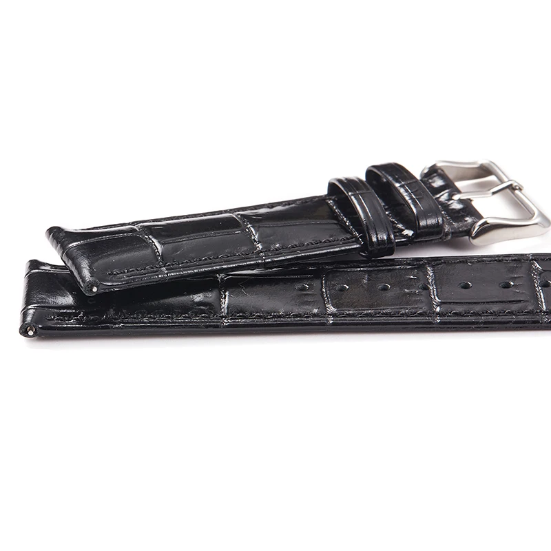 Getalia Leather Watch Band 19mm 20mm 21mm 22mm Watch Strap for Huawei Watch gt 2 pro Alligator Embossed Genuine Leather