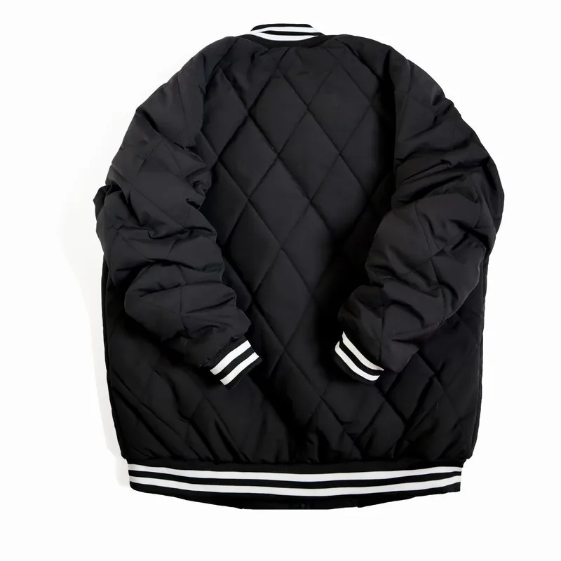 Куртка-бомбер женская парная хлопковое пальто на молнии модная уличная одежда с