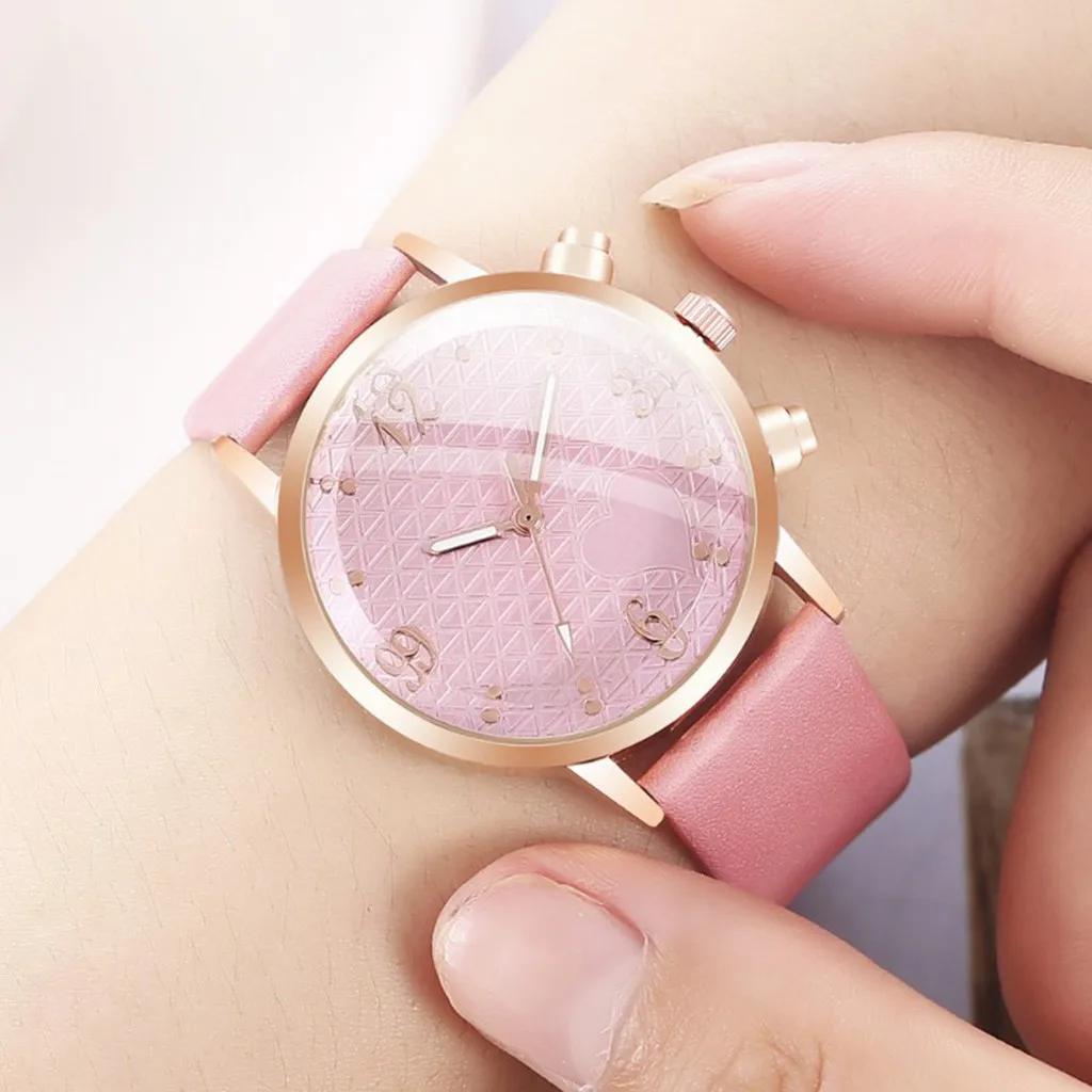 Женские часы с ремешком в форме сердца женские повседневные кварцевые модные