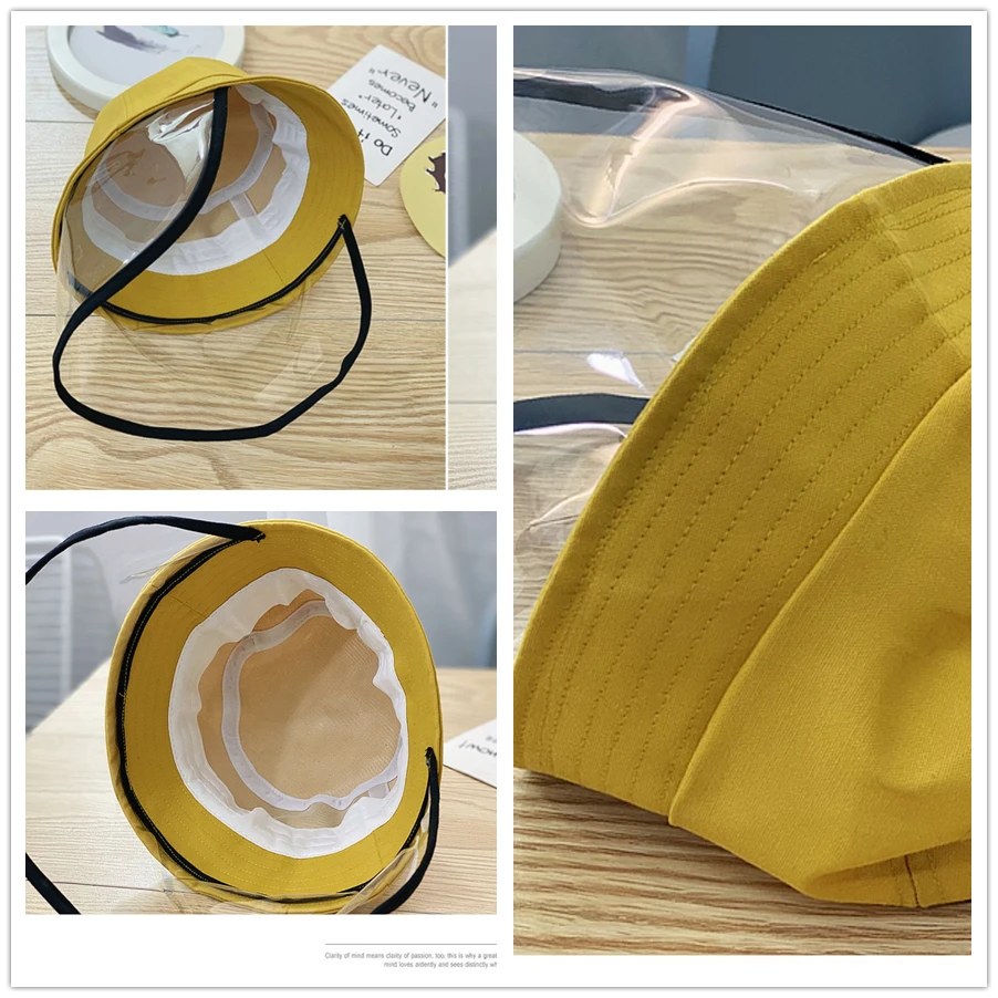 

Children Anti-fog Bucket Hats Unisex Outdoor Travel Dustproof Fisherman Hats Chlid windprrof Protection Sun Caps