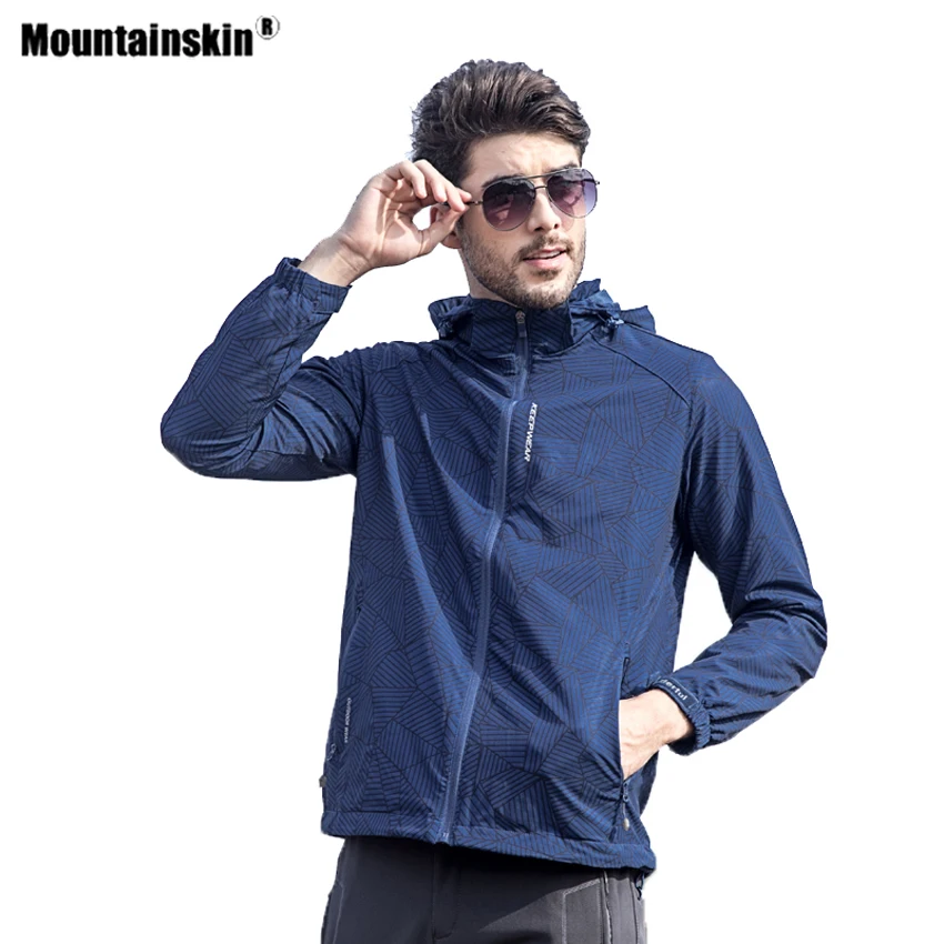 Mountainskin мужские и женские походные камуфляжные куртки для спорта на открытом