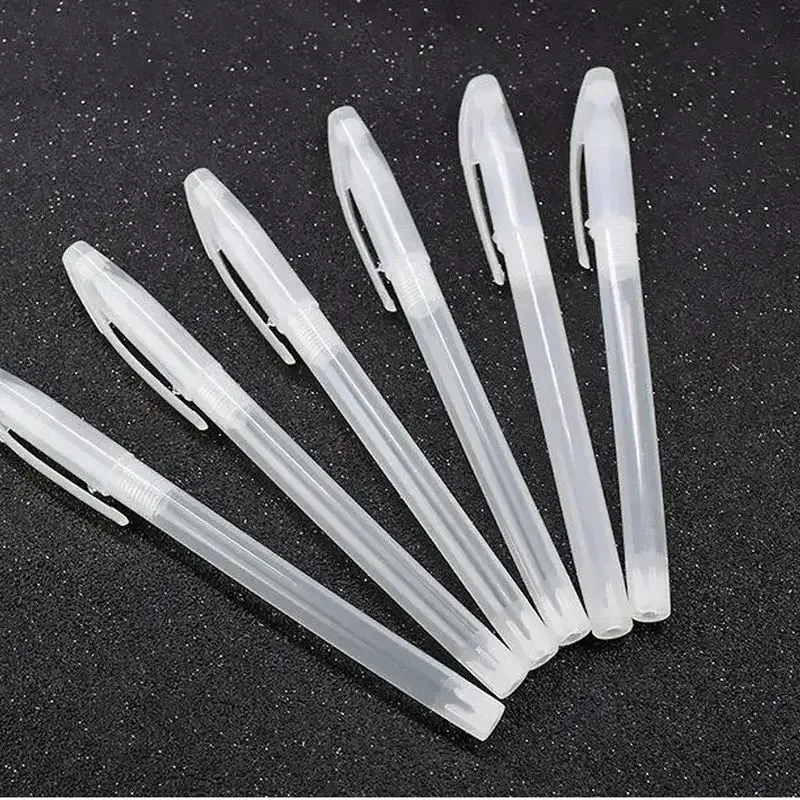 

20Pcs/Set New Gel Pen Shell Case Transparent Ballpoint Pen Cap Pen Shell Cover School Supplies