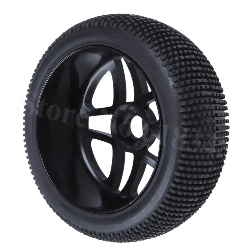 4 шт. RC автомобильные шины и колеса 17 мм Шестигранная Ступица с поролоновыми