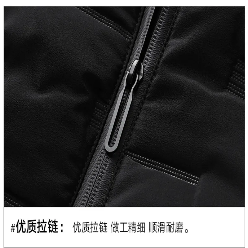 Мужская теплая зимняя куртка с капюшоном размеры до 5XL | одежда