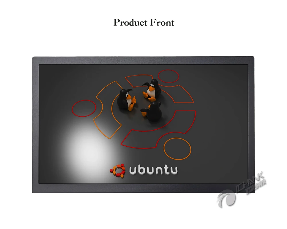 ZB190TC-V59L2/1" дюймов 1440x900 16:10 широкоформатный HDMI VGA USB поддержка Linux Ubuntu Raspbian Debian сенсорный ЖК-экран ПК монитор