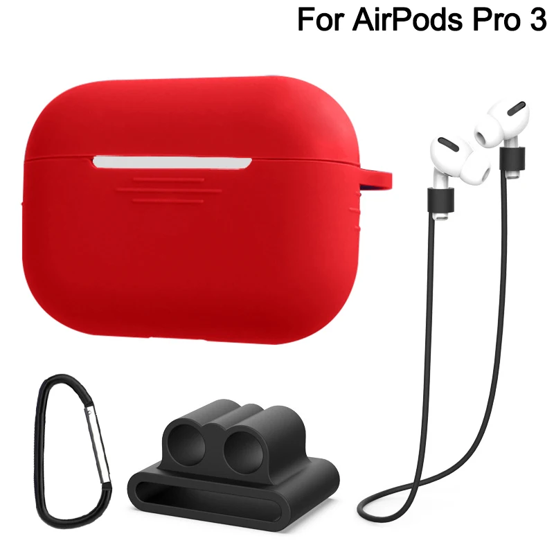 7 шт./компл. идеальный чехол для airpods 2 для airpods pro 3 Earpods чехол для IPad air стручки pro funda для airpod Чехол чехол Аксессуары