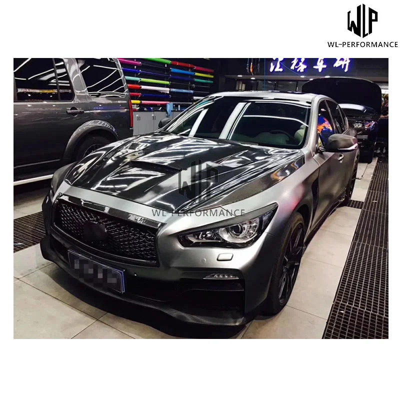 Высококачественный Frp/углеродное волокно крышка капота двигателя Чепчики