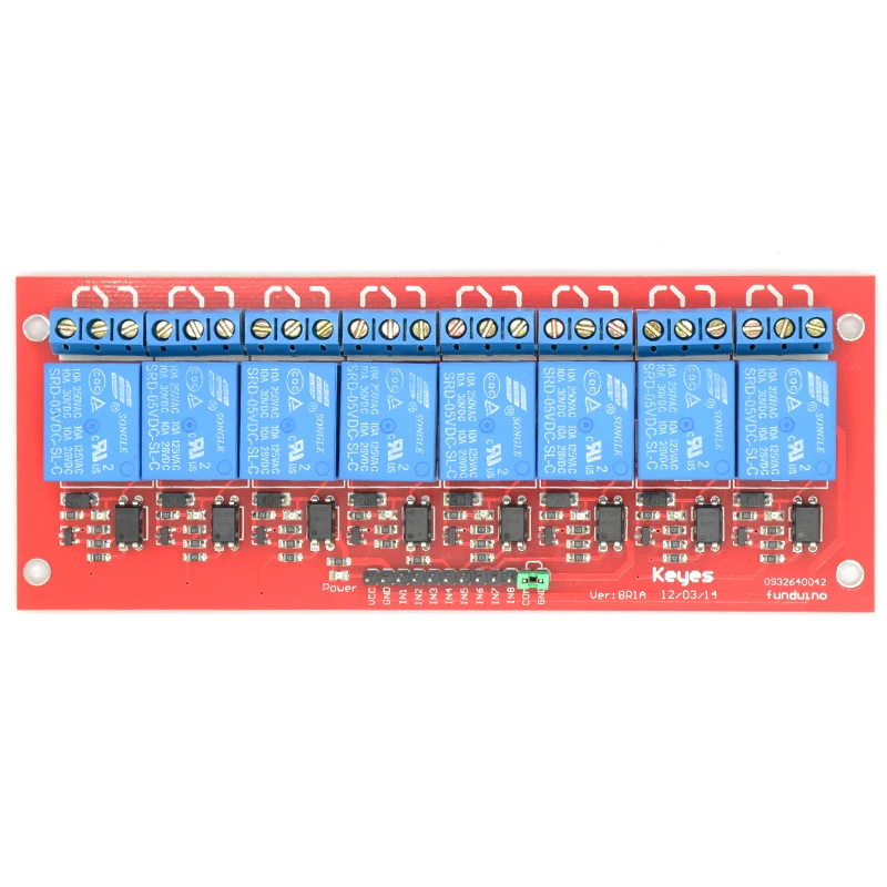 8 Channel 5V Relay Module with Optocoupler Support High and Low Level Trigger|relay module|channel 5v relay modulerelay |