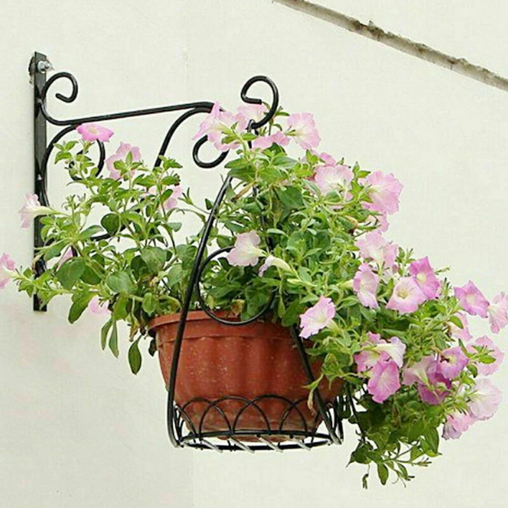 

Metal Plant Hangers Brackets Plant Hanger Hook Wall Decor High quality