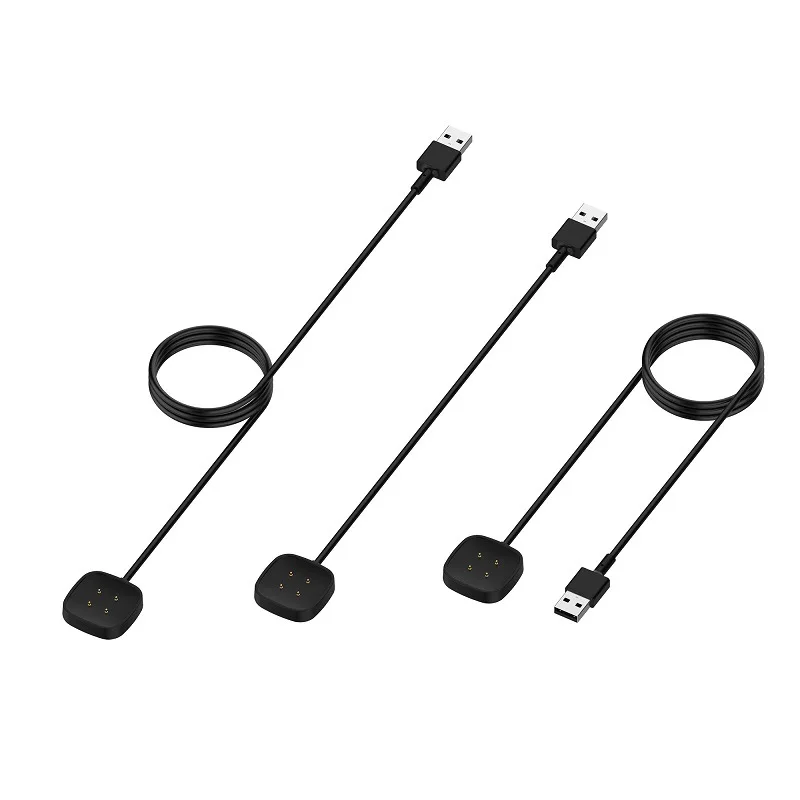 Зарядное устройство USB для Fitbit versa 3 sense Versa3 зарядный кабель аксессуары умных часов