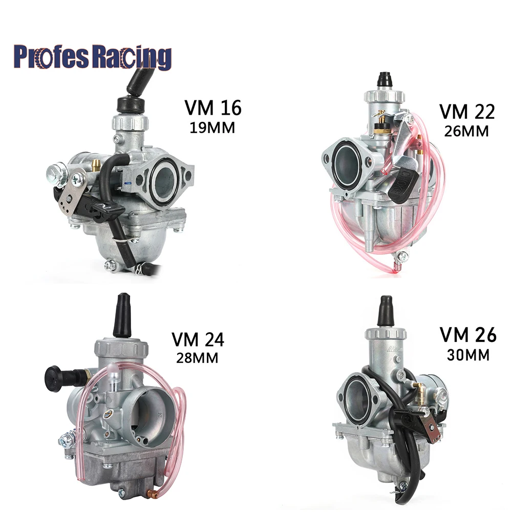 Карбюратор Mikuni VM16 карбюратор для мотоцикла квадроцикла 22 мм VM22 26 VM24 28 VM26 30 110 250