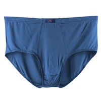 mens modal underwear briefs large size xl 8xl solid comfortable breathable plus size elastic soft mens sexy panties underpants