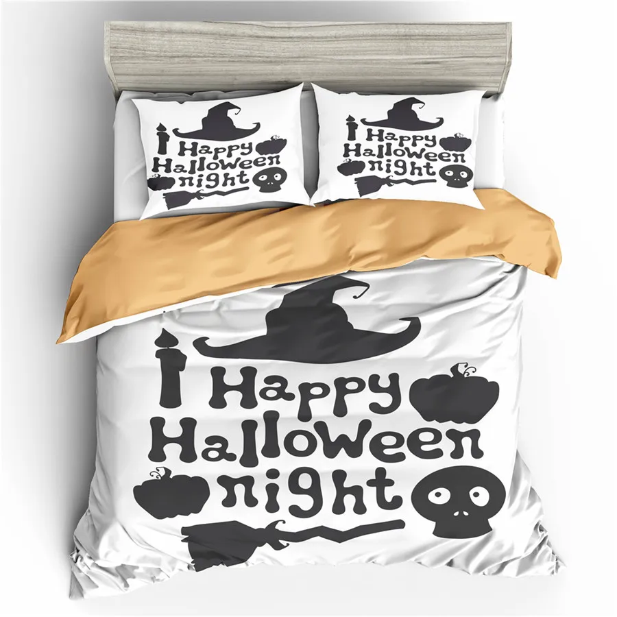 

Комплект постельного белья с 3D принтом, пододеяльник, Комплект постельного белья, домашний текстиль на Хэллоуин для взрослых, постельное бе...