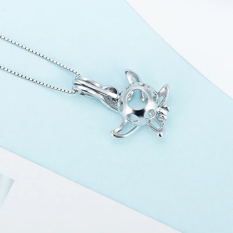 Цепочка с подвеской в виде морской звезды из серебра 925 пробы | Украшения и