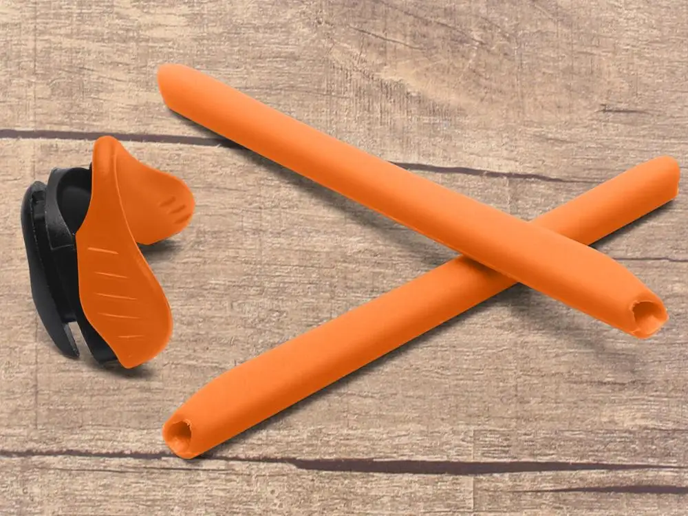 Orange Vonxyz несколько вариантов поляризованные Сменные линзы и носки с ушками и носоупоры для солнцезащитных очков Окли EVZero Path OO9308 - Цвет линз: Orange