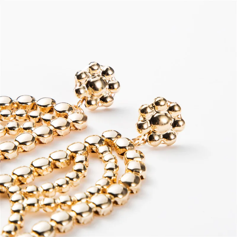 Серьги Модные ювелирные изделия 2019 висячие серьги темпераментные металлические