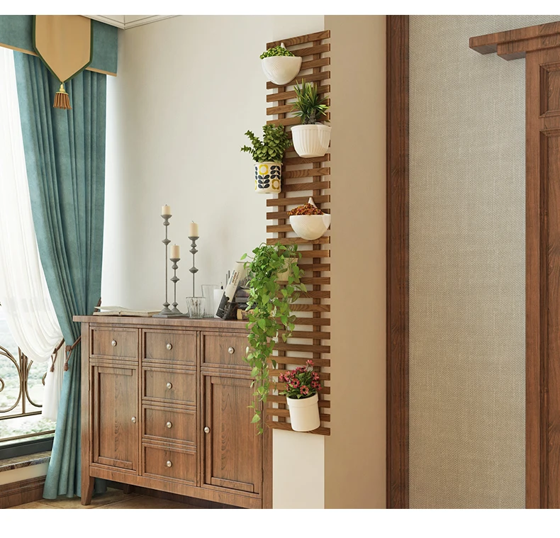 Настенная подвесная настенная Цветочная стойка для балкона декоративная полка