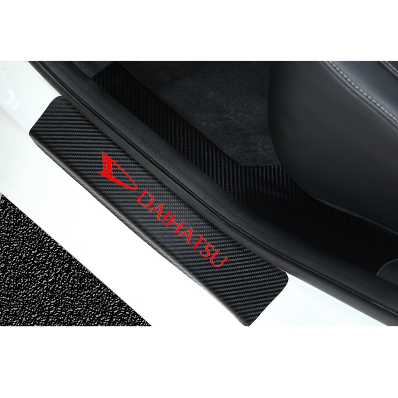 4 шт. накладка на дверь автомобиля Накладка порог Виниловая наклейка из