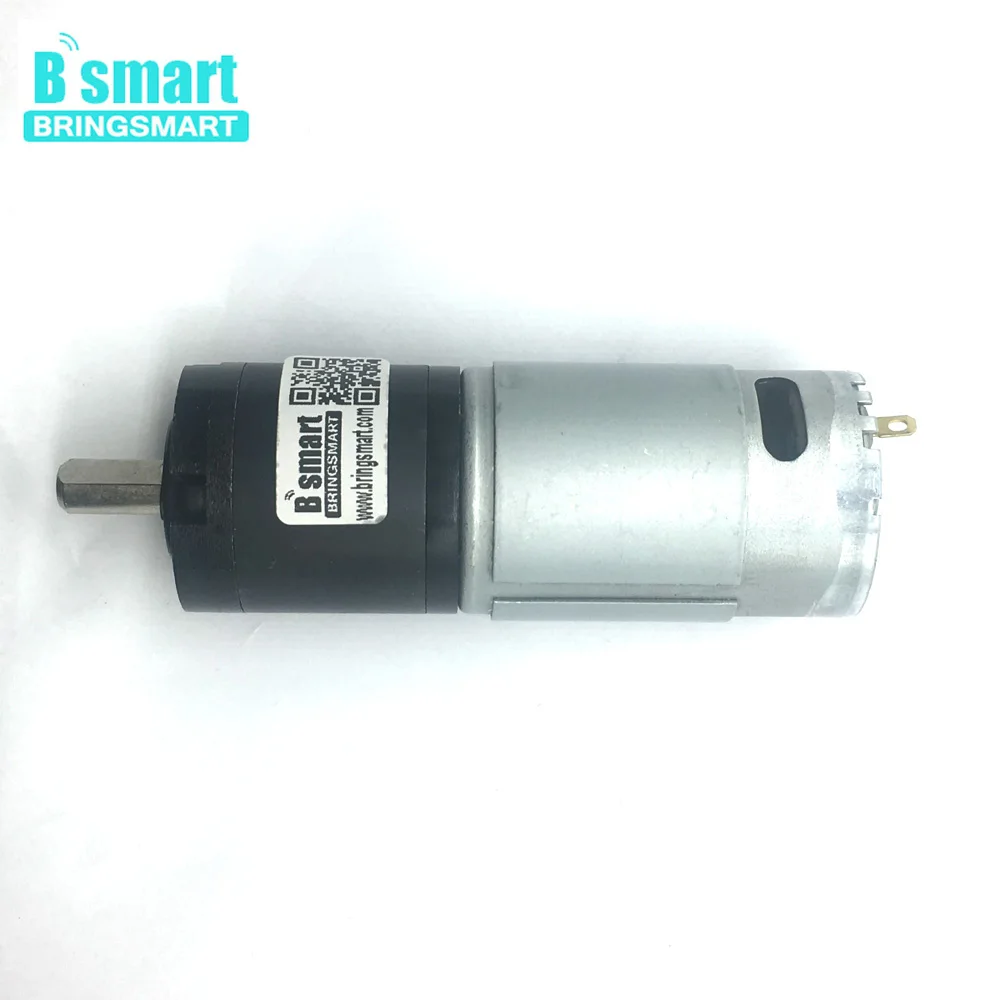 Bringsmart PG36-555 планетарный DC мотор-редуктор 12В низкоскоростной двигатель с высоким