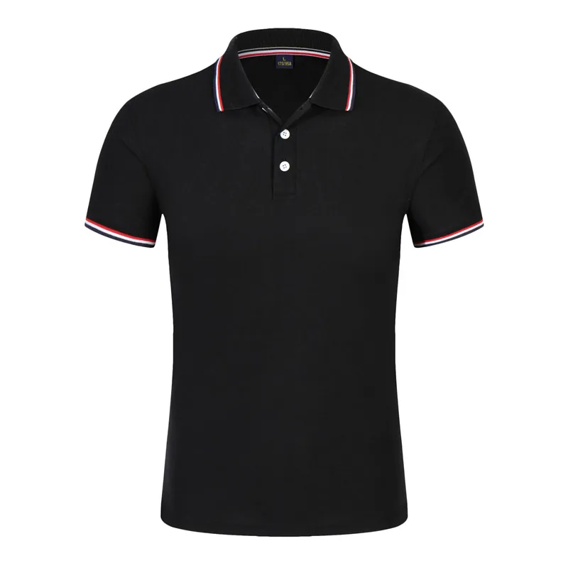 

Мужская футболка-поло из хлопка, с коротким рукавом