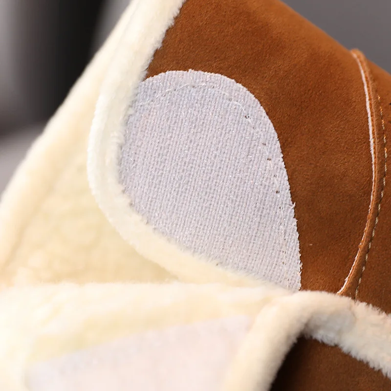 Детские зимние сапоги 2020 обувь из овечьей шерсти для девочек Уличная на плоской