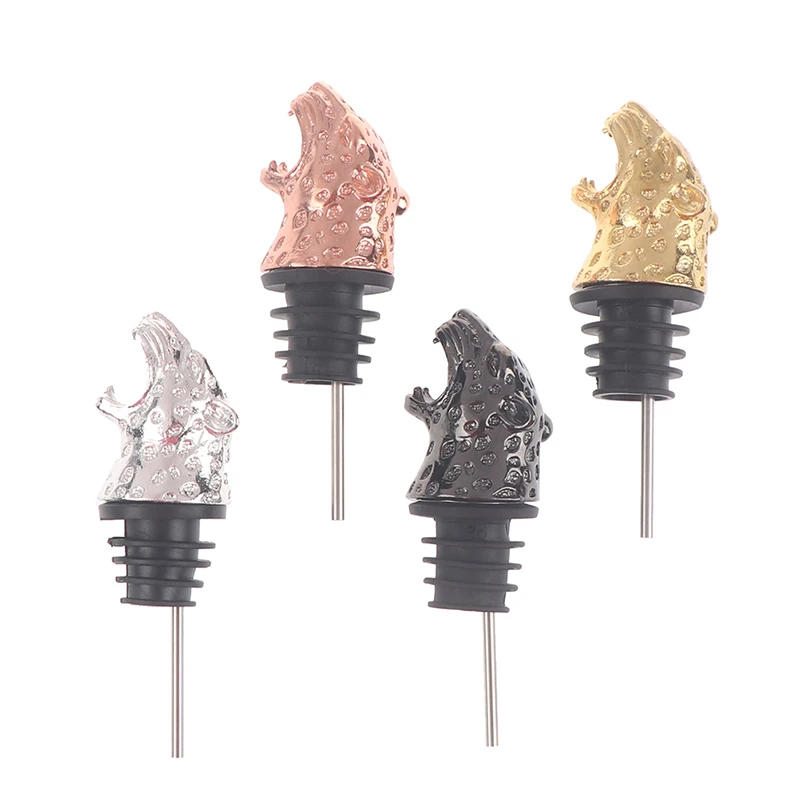 Винный аэратор из цинкового сплава с леопардовой головой | Дом и сад