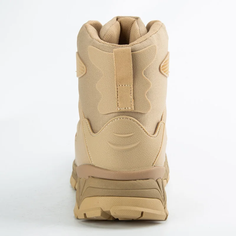 Мужская Рабочая обувь со стальным носком Военные ботинки Мужские строительные с