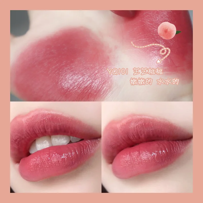 Водостойкий жидкий блеск для губ металлическая матовая помада косметика