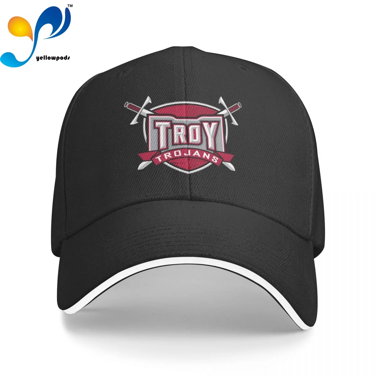 

Troy Men's New Baseball Cap University Fashion Sun Hats Caps for Men and Women