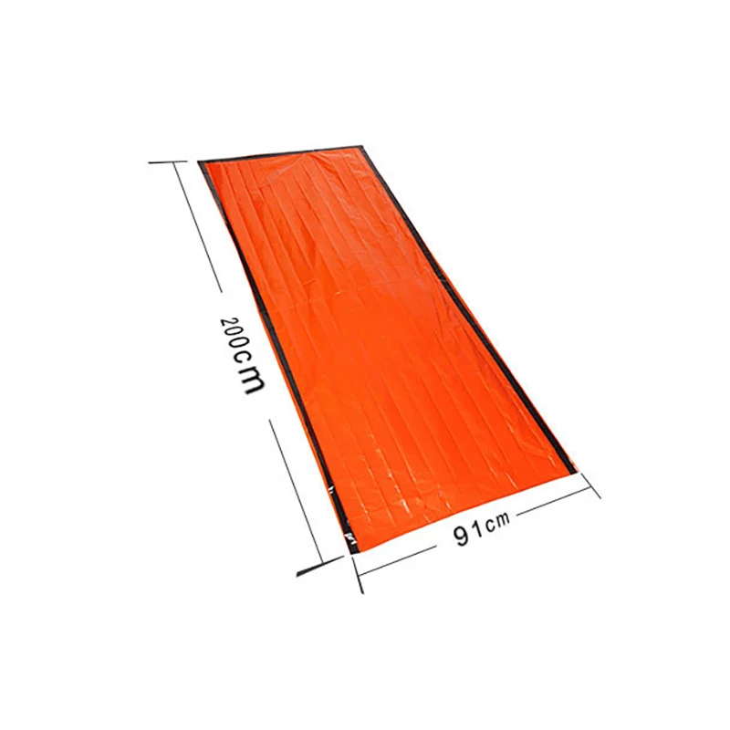 

Camping Emergency Sleeping Bag Waterproof Emergency Survival Sleeping Bag Portable Thermal Outdoor Survival Camping Sleeping Bag