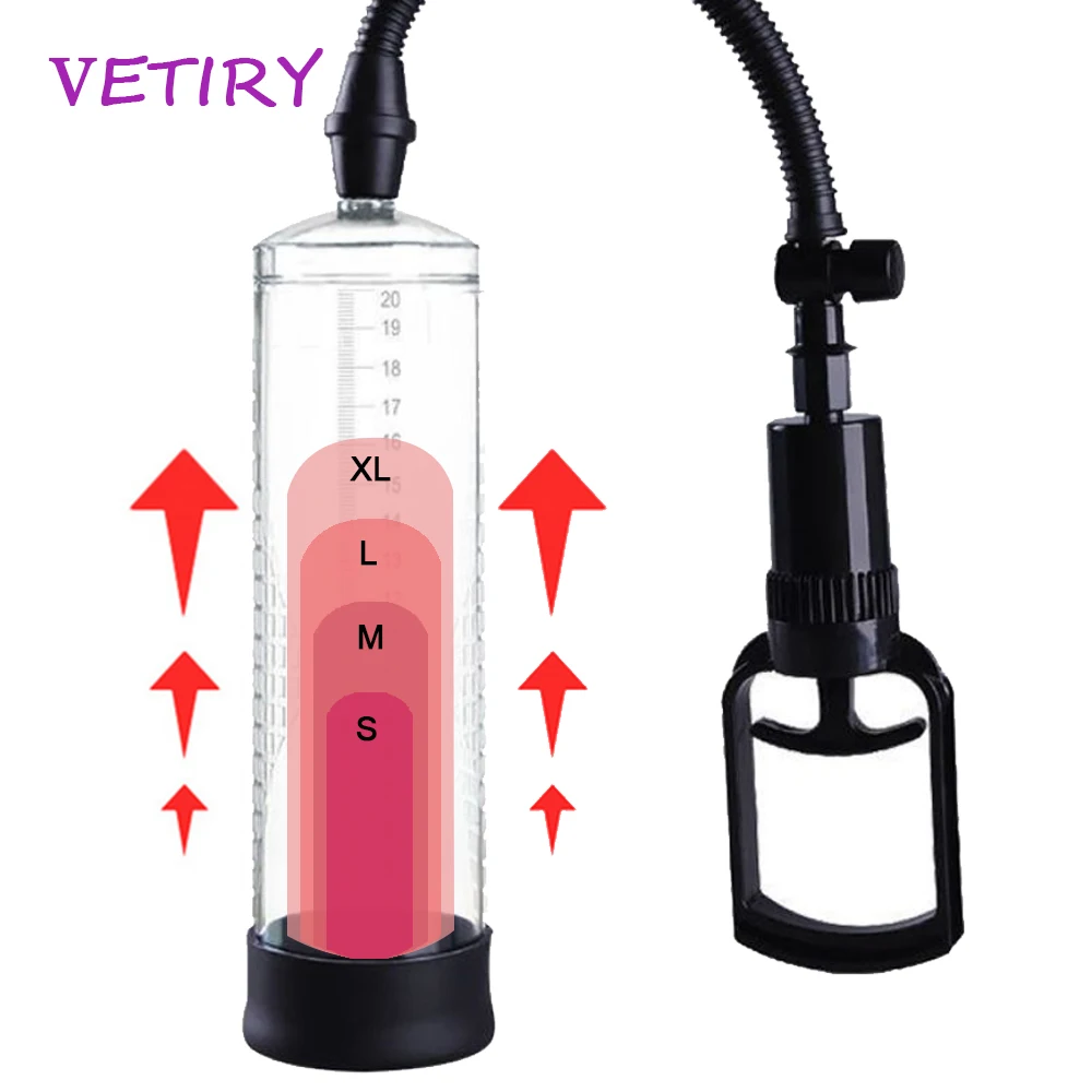 Помпа для пениса удлинение Увеличить Для мужчин t Секс игрушки длительная