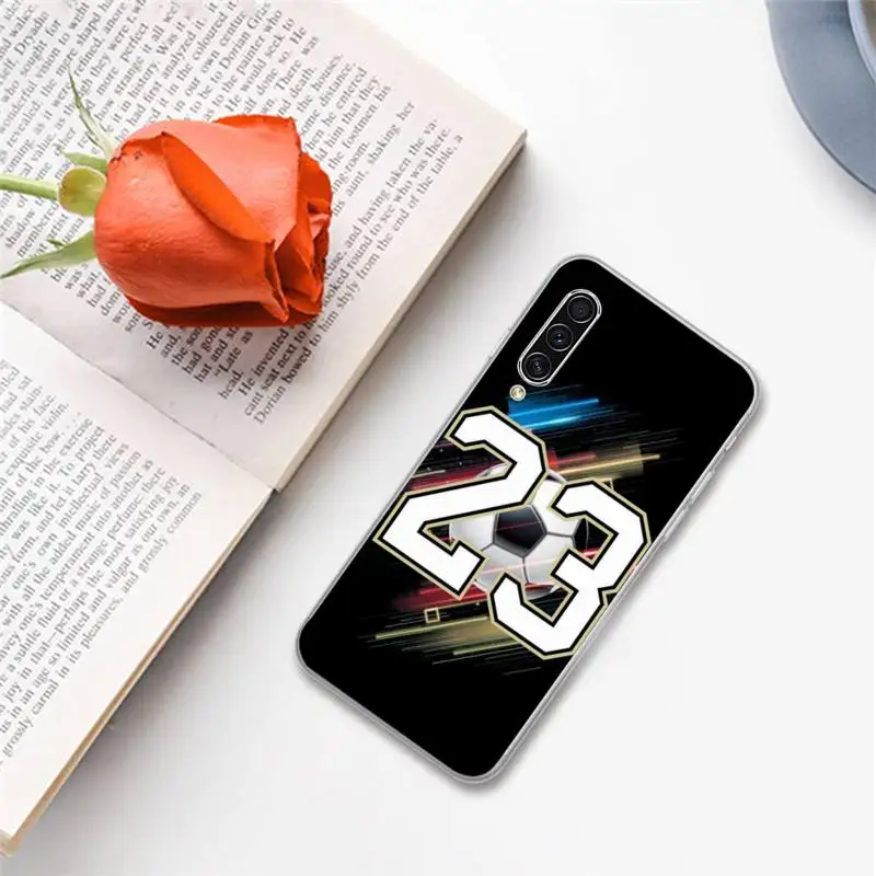 

Football Lucky number pattern Phone Case For Samsung A S M Note 9 10 20 fe 21 71 30 ultra plus 5g 11 31 51 s