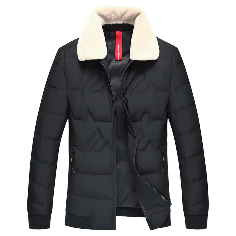 2019 брендовая одежда мужская теплая зимняя куртка на 90% белом утином пуху/мужская