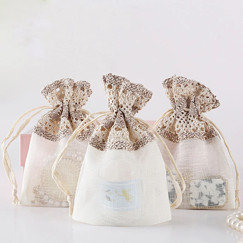 1 шт. сумка на шнурке для хранения ювелирных изделий| |