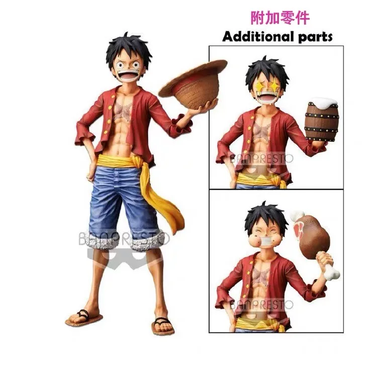 В наличии Banpresto цельный рисунок Grandsta Nero the Monkey D. Luffy Oversea ПВХ фигурку модели