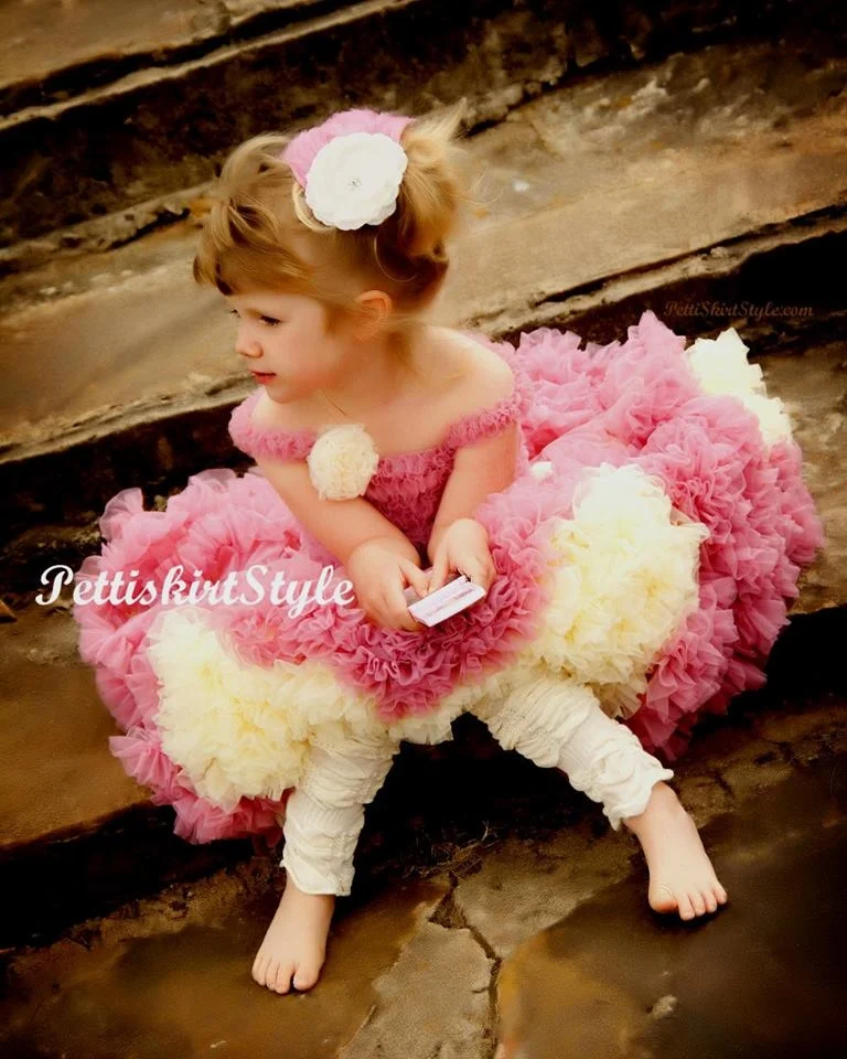 Kephy/Детские балетные пачки Детские фатиновые Короткие Пышные юбки розового цвета