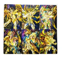 6pcsset saint seiya change card golden soul 12th house toys hobbies hobby collectibles game anime collection cards