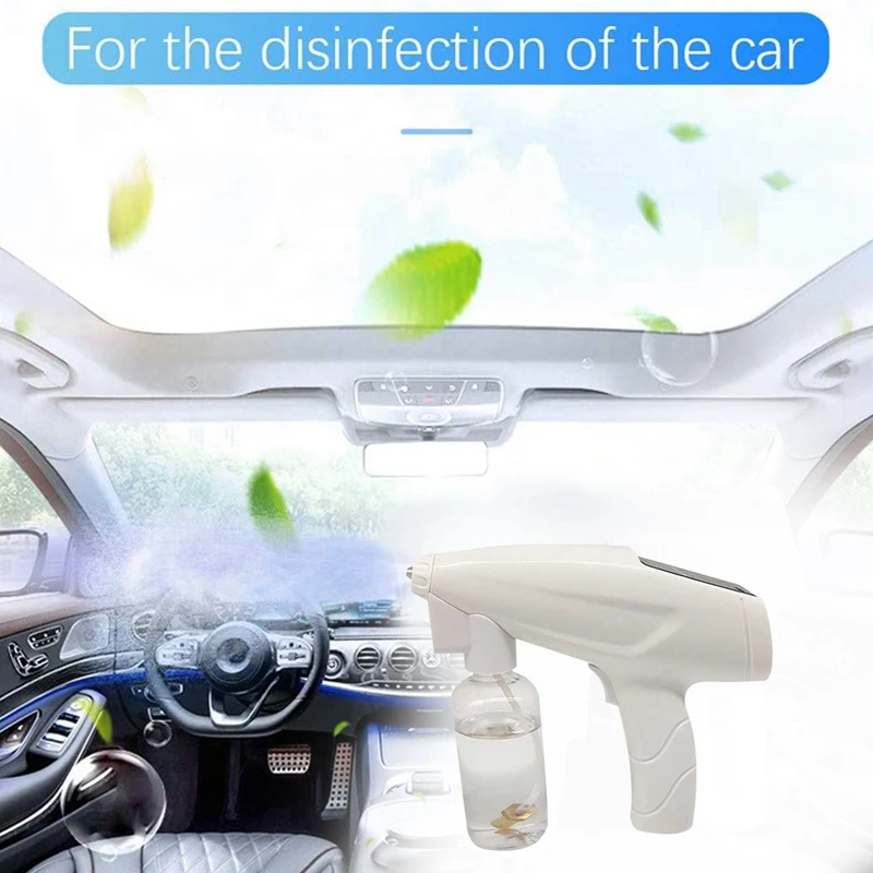 

Wireless Nano Atomizer Handheld Atomizer Portable Anti-Epidemic Fogger Machine for Room Car School