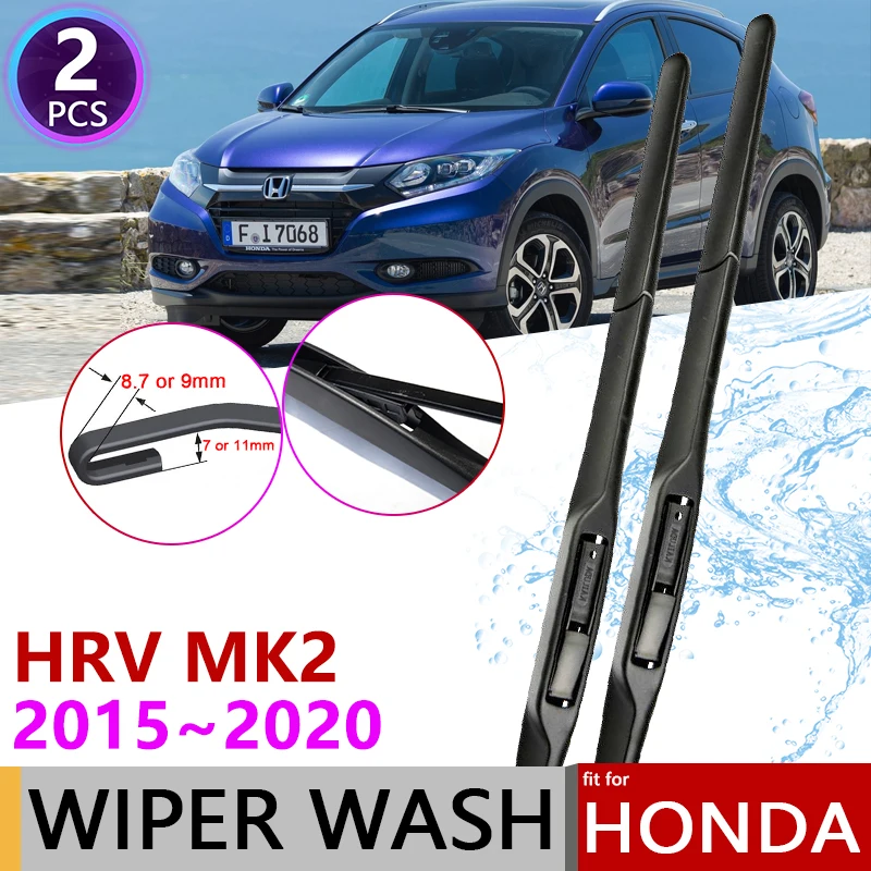 

Car Wiper Blade for Honda HR-V HRV MK2 2015~2020 RU Front Windshield Windscreen Wipers 2016 2017 2018 2019 Car Accessories
