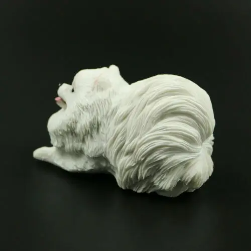 Фигурки животных JJM из ПВХ для коллекционеров милые померанские собаки обучающие