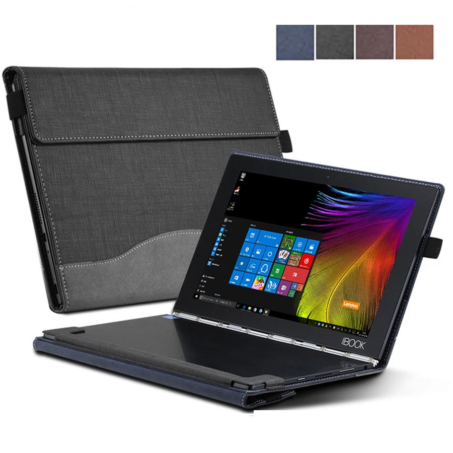 Чехол для Lenovo Yoga Book 10 1 дюйма тонкий чехол из искусственной кожи планшета откидная