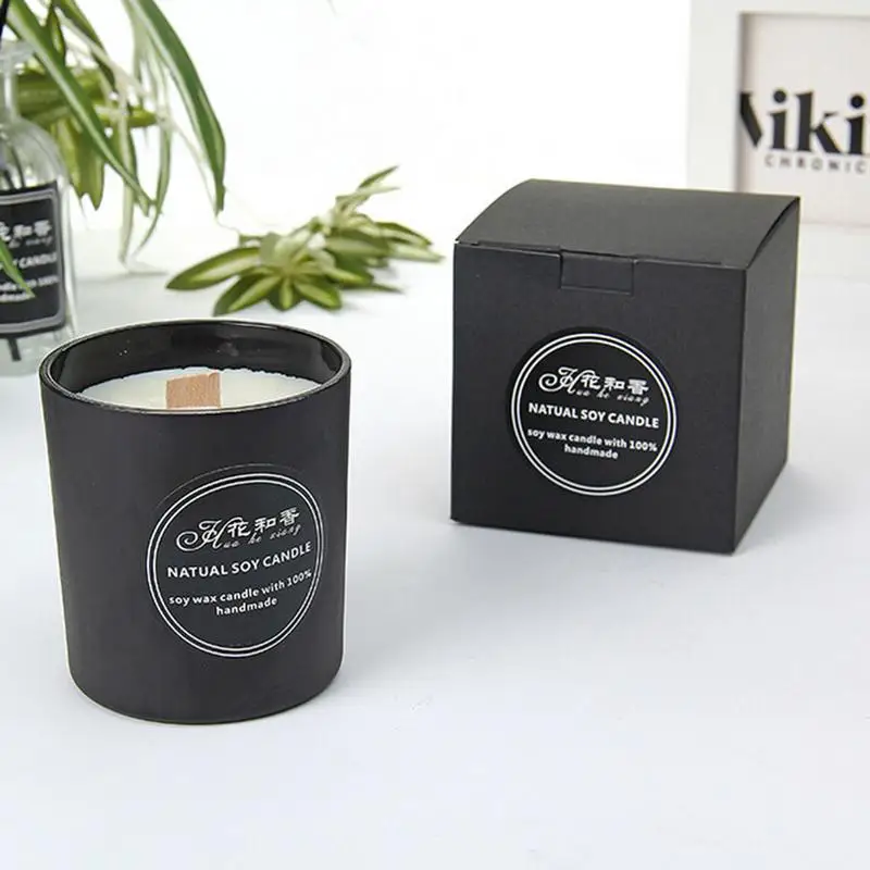 Чистый натуральный соевый воск бездымный ароматизированный канделе светодиоды