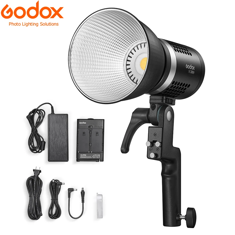 

Светодиодный светильник Godox ML30 40 Вт, бесшумный режим, портативная регулировка яркости, поддержка литий-ионного, наружного светодиодного осв...