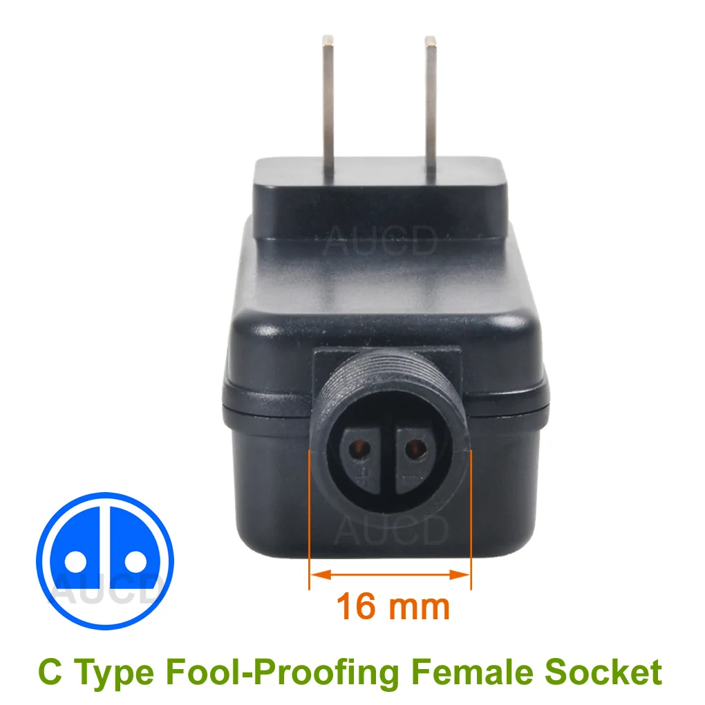 AC 100-240V К DC 12V 0.5A Открытый настенный выключатель питания Универсальный IP44 водонепроницаемый адаптер AU EU US GB UK штекер DC44CF