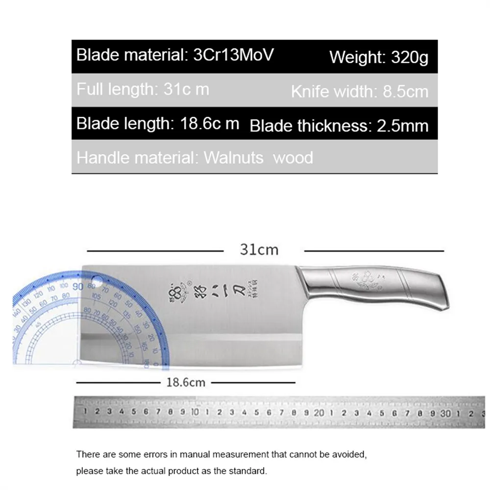 Бытовой кухонный нож для нарезки из нержавеющей стали китайский острый подарок