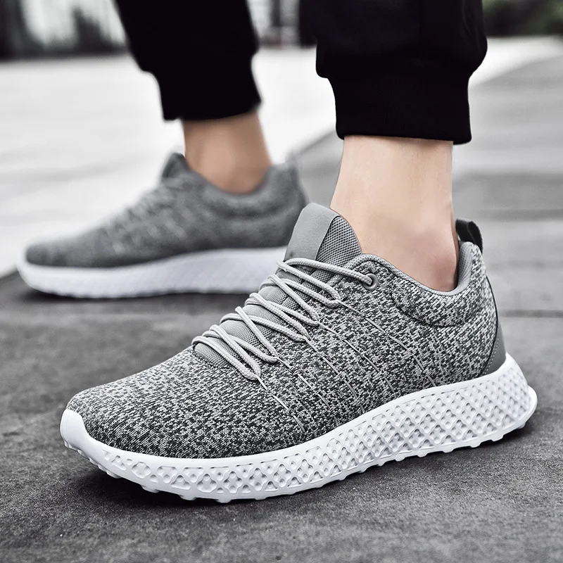 

New Breathable Mesh Casual Men Shoes Adult Male Spring Sneakers Men Footwear Running Shoes Comfort lightweight Footwear NANX243