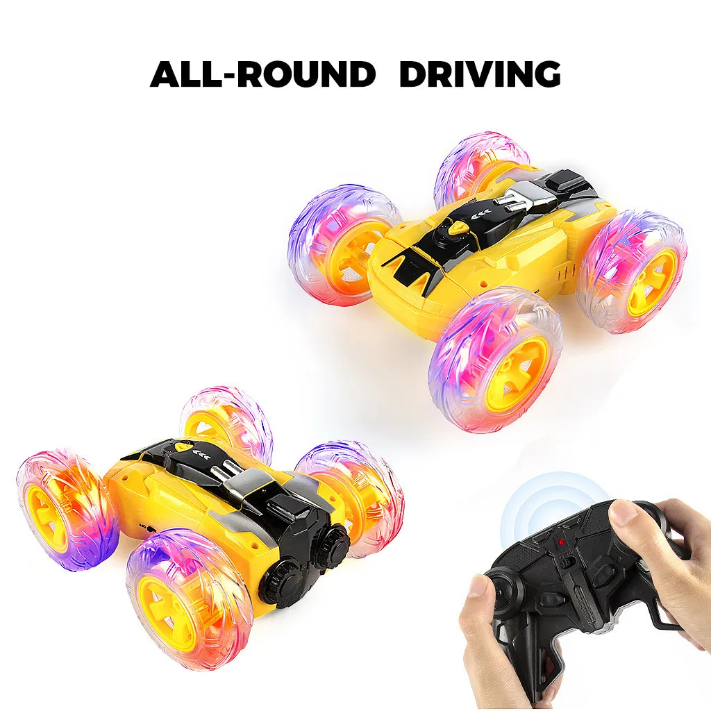 Радиоуправляемые автомобили с вращением на 360 градусов модель каскадера