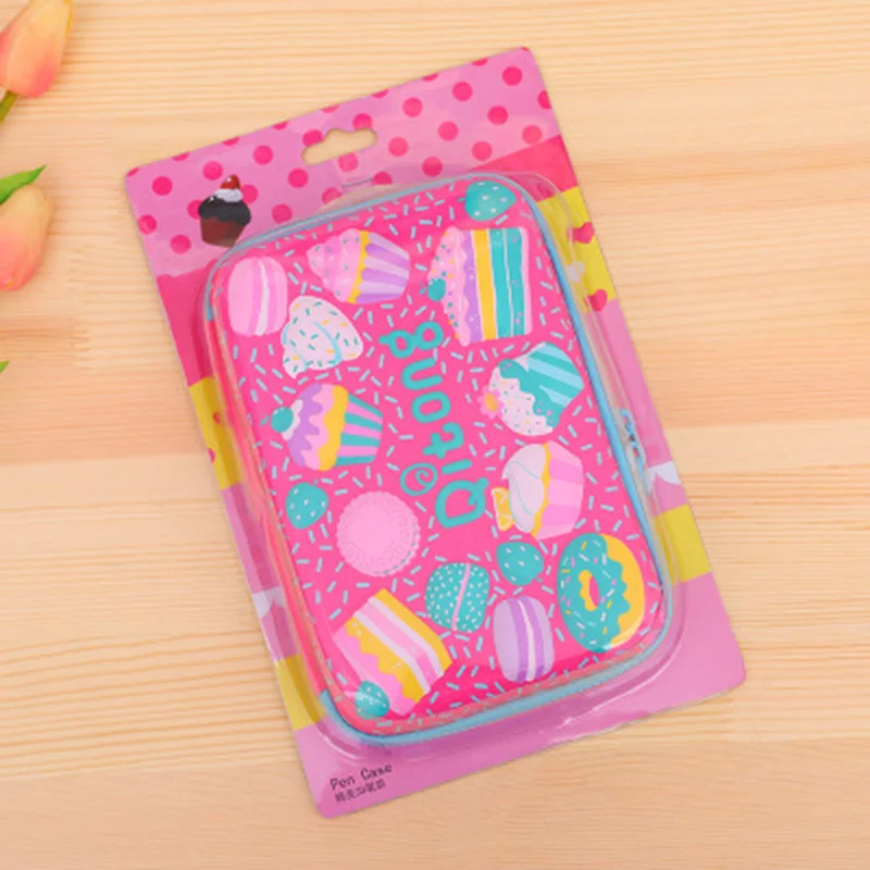 

Cute 3D Cake Theme Pencil Case School Pencil Case Girl Boy Pencil Case EVA Pencil Case Big Pencil Case Stationery Case