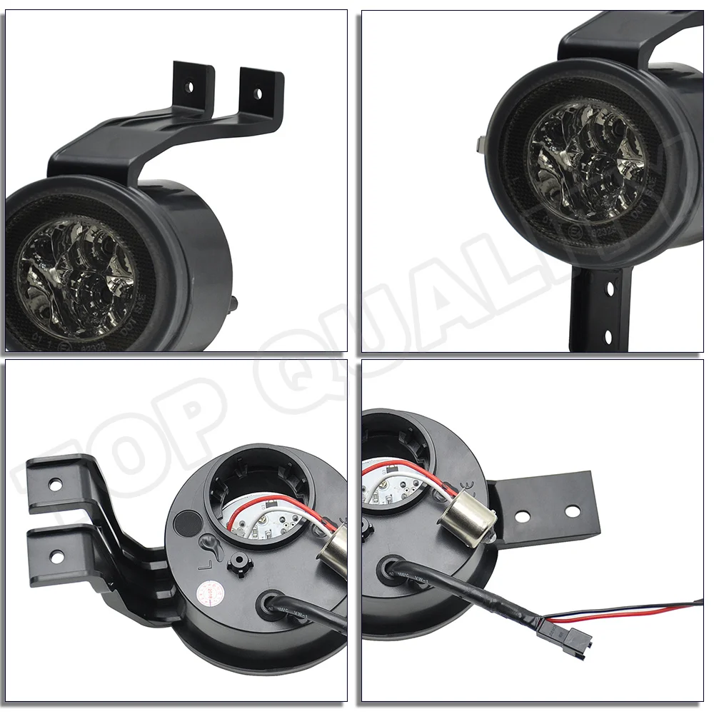 Прозрачный/дымчатые линзы полный светодиодный светящийся поворотник светильник